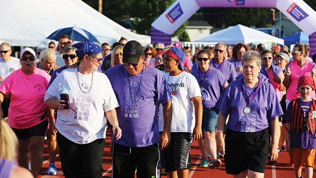 Team Ariel participating in the Knox County Relay for Life Walk