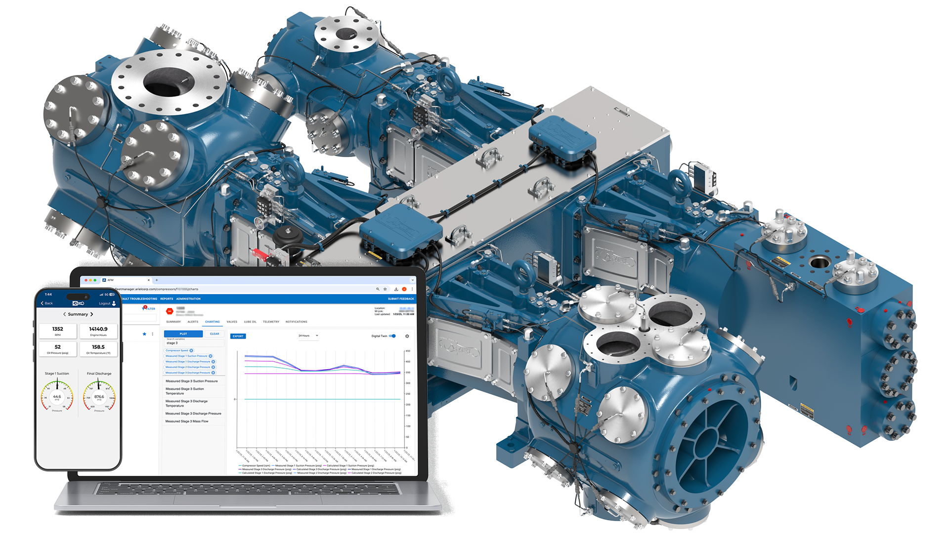 Ariel Smart Compressor and Ariel Fleet Manager