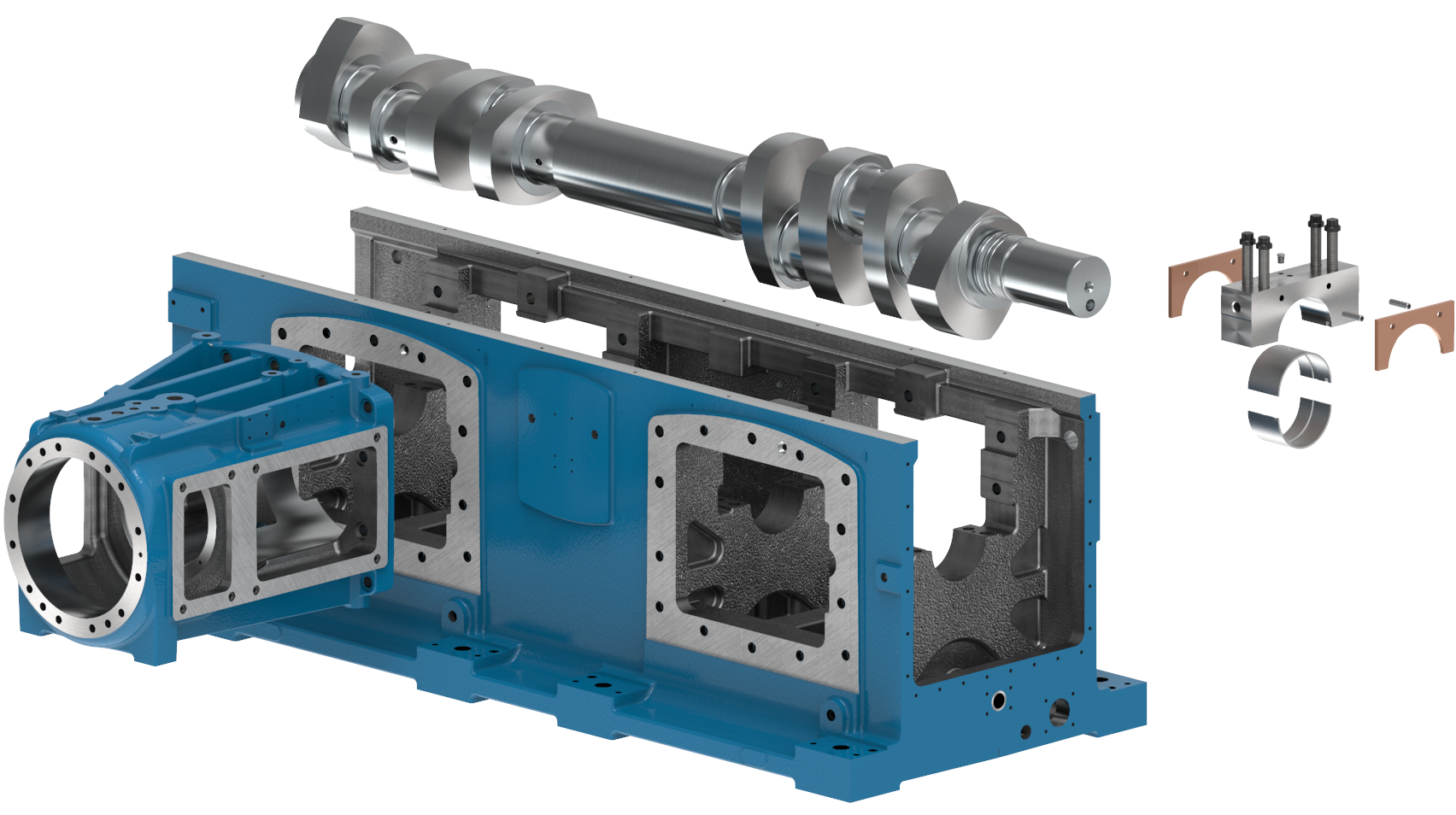 Disassembled KBE Frame